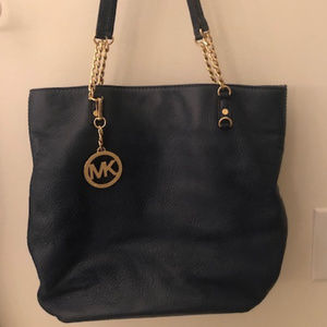 Michael Kors Blue Shoulder Purse